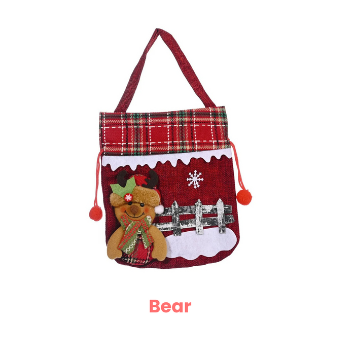 Anyhouz Christmas Gift Bag Ornament Candy Wrap Bags