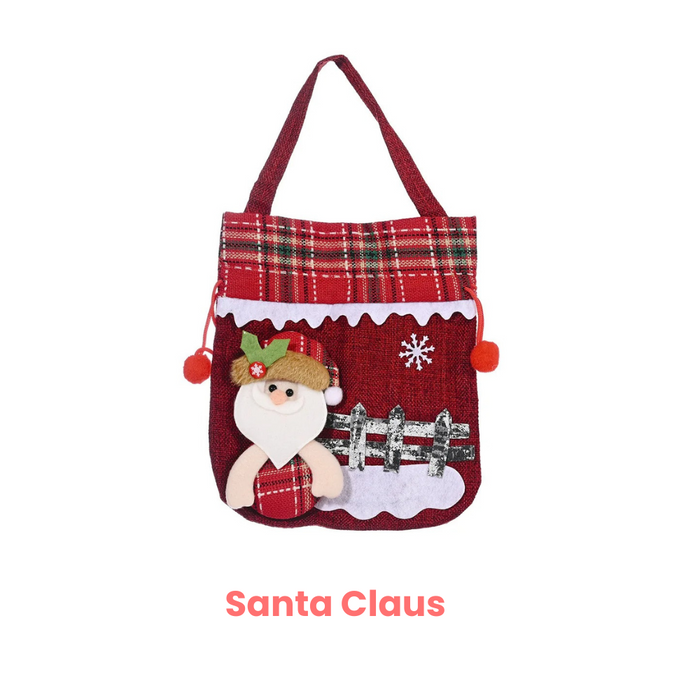 Anyhouz Christmas Gift Bag Ornament Candy Wrap Bags