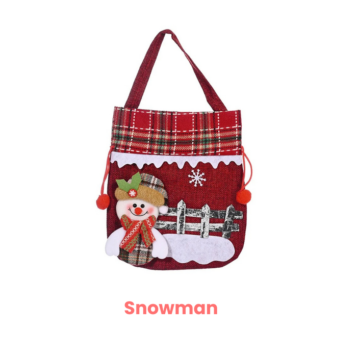 Anyhouz Christmas Gift Bag Ornament Candy Wrap Bags