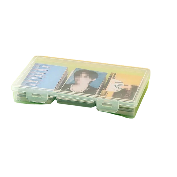 Anyhouz Storage Box 19x11.5x3cm Photocards Collection Organizer