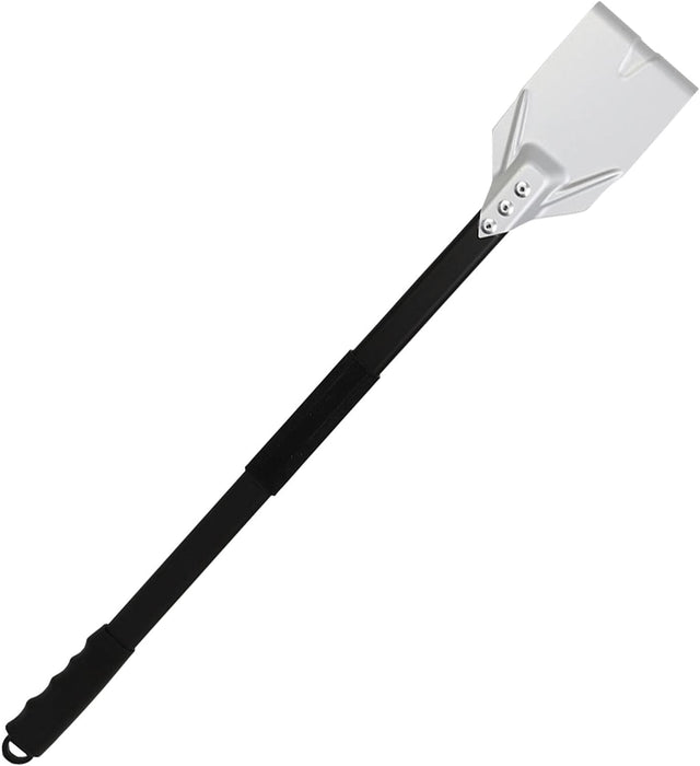 AnyGleam Silver 81cm Large Aluminum Ash Rake and Coal Mixing Pizza Tool Accessories