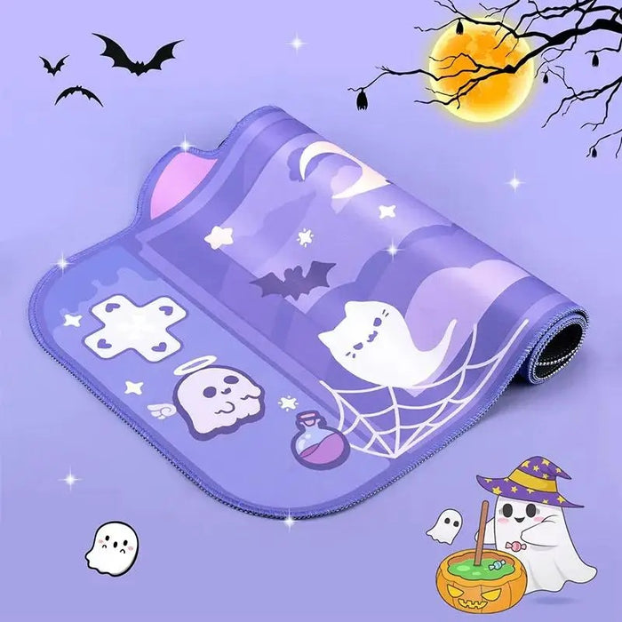 Anymob Mouse Pad Dark Violet Cute Kawaaii Game Pad Non-Slip Soft Rubber Mat