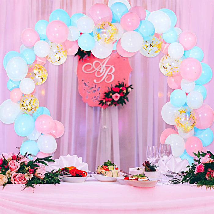 Anyparty Balloons Pink White Blue 110Pcs Garland Arch Party Decor