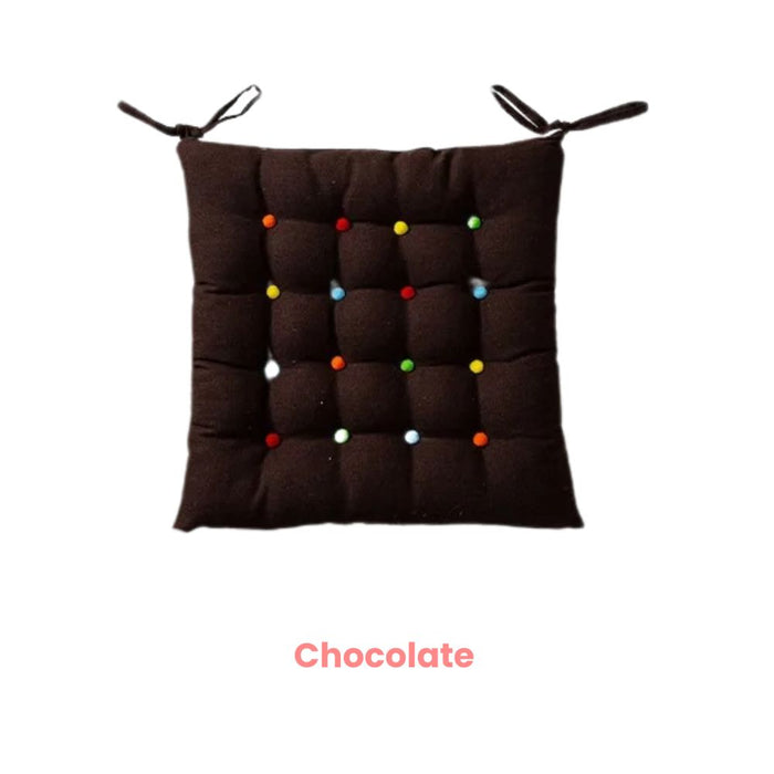 Anyhouz Seat Cushion Square Non Slip Chair Pad Decorative Pillow