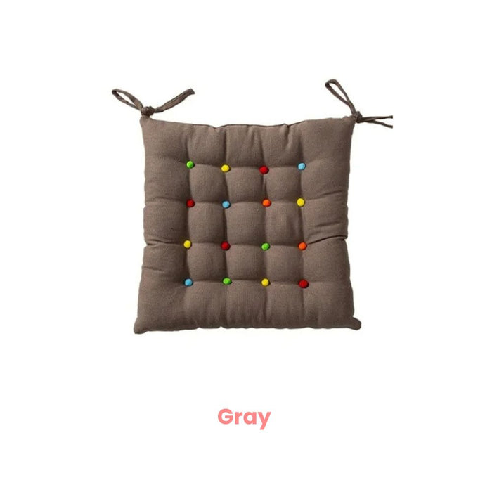 Anyhouz Seat Cushion Square Non Slip Chair Pad Decorative Pillow