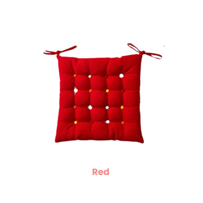 Anyhouz Seat Cushion Square Non Slip Chair Pad Decorative Pillow