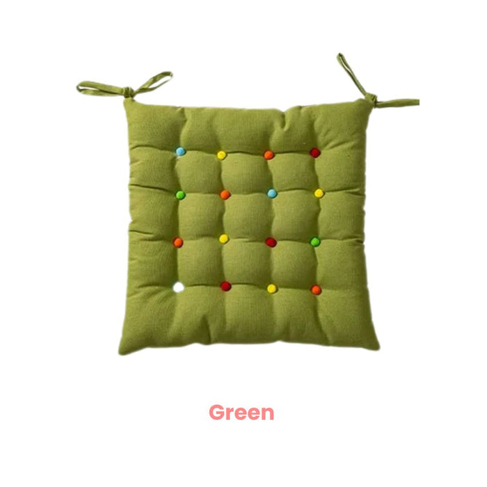 Anyhouz Seat Cushion Square Non Slip Chair Pad Decorative Pillow