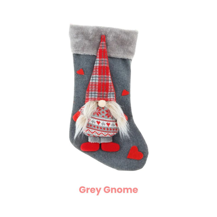 Anyhouz Christmas Stockings Hanging Socks Gift Candy Bag Decorations