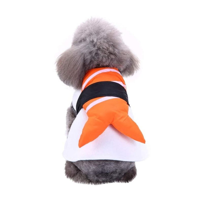 Anywags Pet Clothes Nigiri Sushi Dog Cat Outfit Holiday Costume Accessories