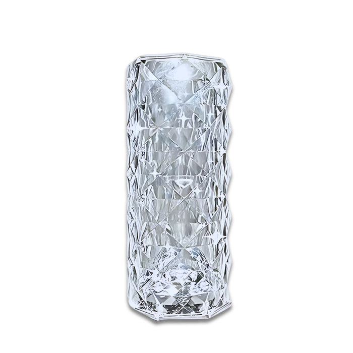 Anyhouz Table Lamp Rose Crystal Diamond Pattern LED Touch USB Rechargeable Home Decor