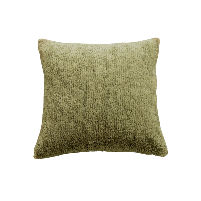 Anyhouz Pillowcase Plain Shaggy Plush Throw Cushion Cover