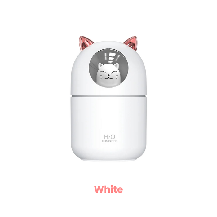 Anyhouz Mini Air Humidifier USB Powered Pet Cat Aromatherapy Spray Essential Oil Diffuser For Home Bedroom