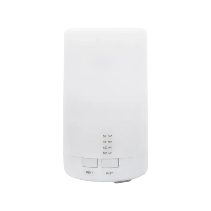 Anyhouz Air Humidifier White USB Powered Mist Diffuser With Lights For Home Bedroom