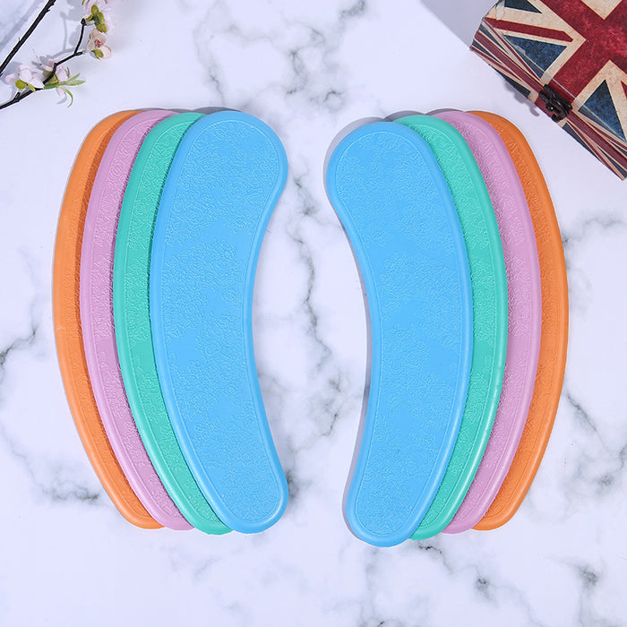 Anyhouz Toilet Seat Cover Blue Love Pattern Washable Mat Bathroom Pad Cushion Toilet Seat Bidet Toilet Cover Accessories