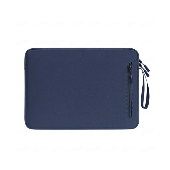 Anypack Laptop Handbag Navy Blue Stylish Professional Pouch Durable Lightweight For Students