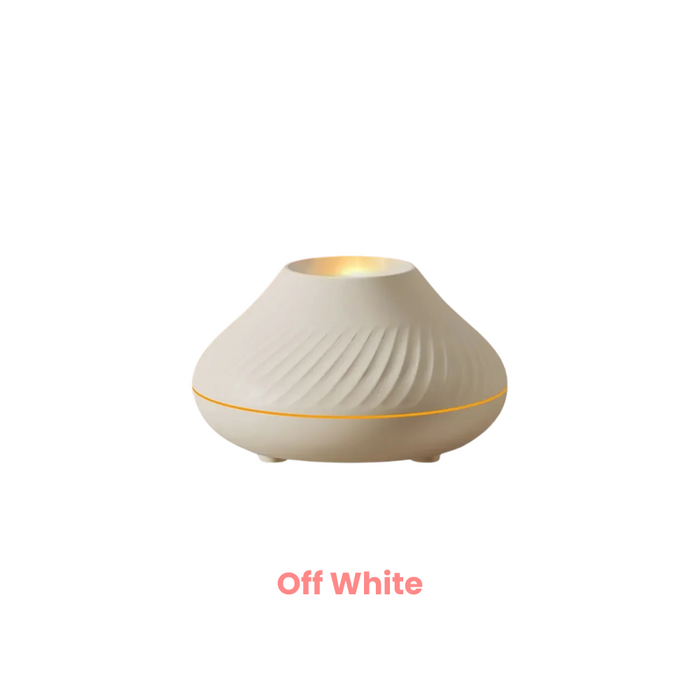 Anyhouz Air Humidifier Nordic Style Flame Aromatherapy Quiet High Fog Diffuser For Home Bedroom