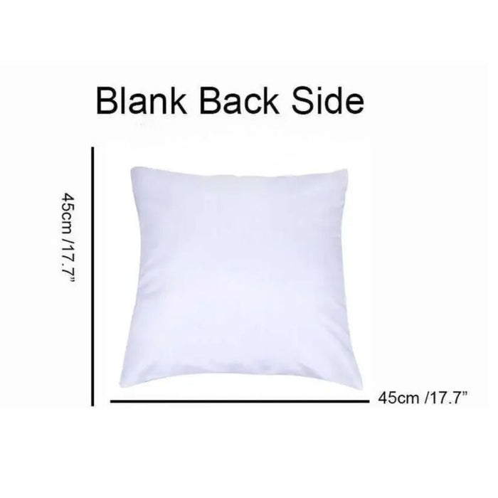 Anyhouz Pillowcase Black Quoted Lines Cotton Polyester Cushion Cover