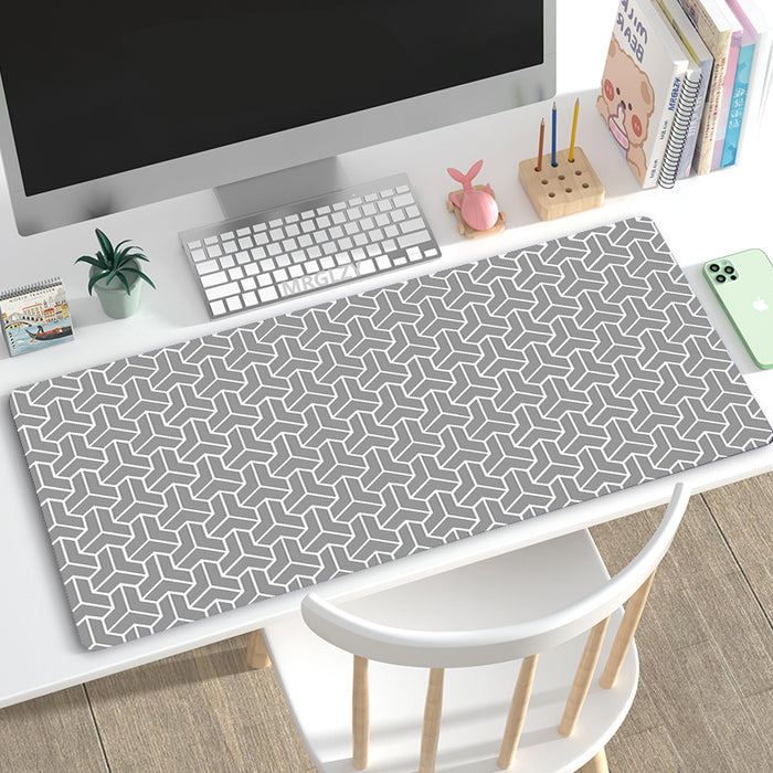 Anymob Mouse Pad Gray 400X700X2MM Minimalist Desk Gaming Laptop Desk Pad