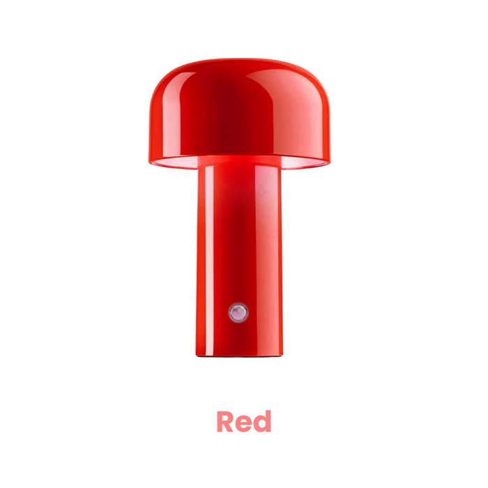 Anyhouz Table Lamp Scandinavian Mushroom Style USB Rechargeable With LED Lighting For Home Bedrooms