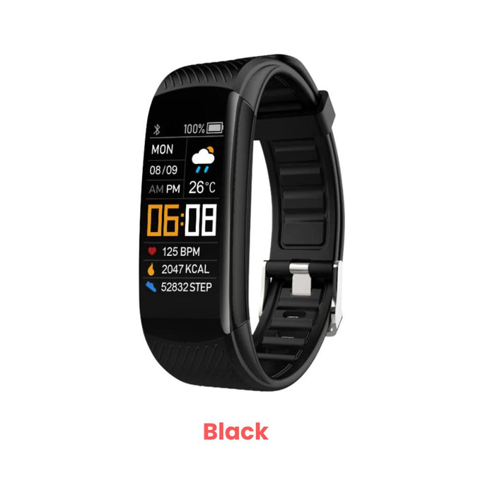 Anyco Smartwatch Waterproof Heart Rate Monitor Weather Clock Fitness Tracker For Men Women