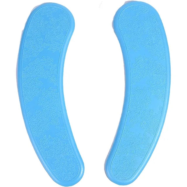 Anyhouz Toilet Seat Cover Blue Washable Mat Bathroom Pad Cushion Toilet Seat Bidet Toilet Cover Accessories