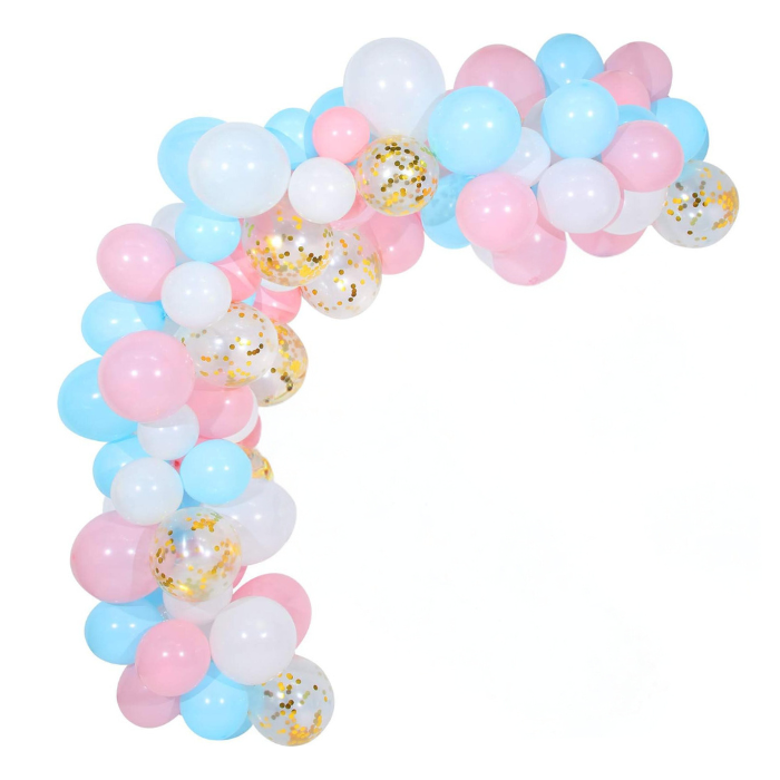 Anyparty Balloons Pink White Blue 110Pcs Garland Arch Party Decor