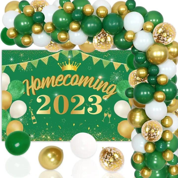 Anyparty Balloons Green White Gold 11oPcs Garland Arch Party Decor