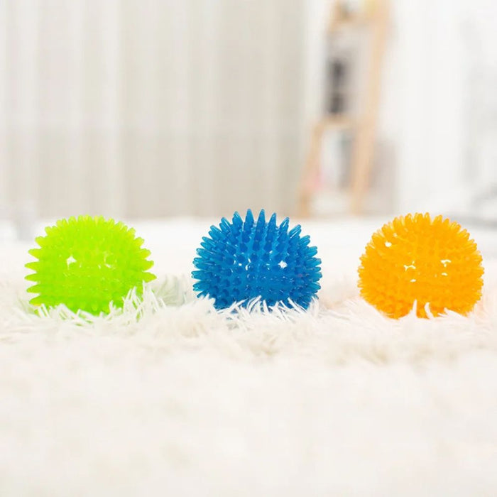 Anywags Pet Toys Blue Bite Resistant Chew Ball Enrichment Fun Accessories