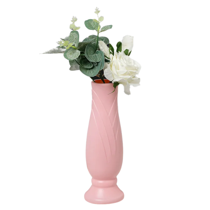 Anyhouz Flower Vase Pink Small Nordic Style Pot Living Room Decor