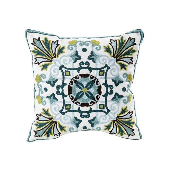 Anyhouz Pillowcase Bohemian Embroidered Decorative Cushion Cover