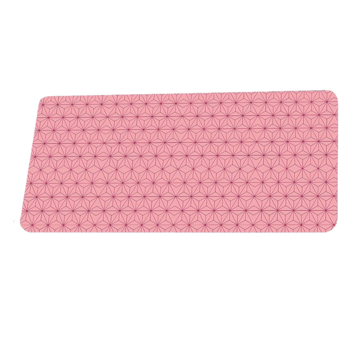 Anymob Mouse Pad Red Pink 290X250X2MM Minimalist Desk Gaming Laptop Desk Pad