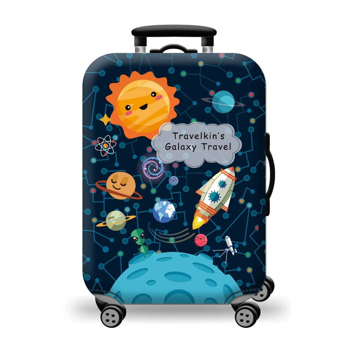 Anyhouz Suitcase Cover Travelkin's Navyblue Small to XL Luggage Bag