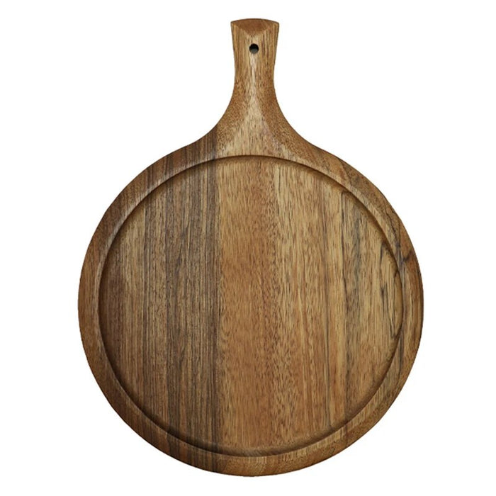 Anygleam Natural Wood Round Wood Cutting Board Food Kitchen Tableware