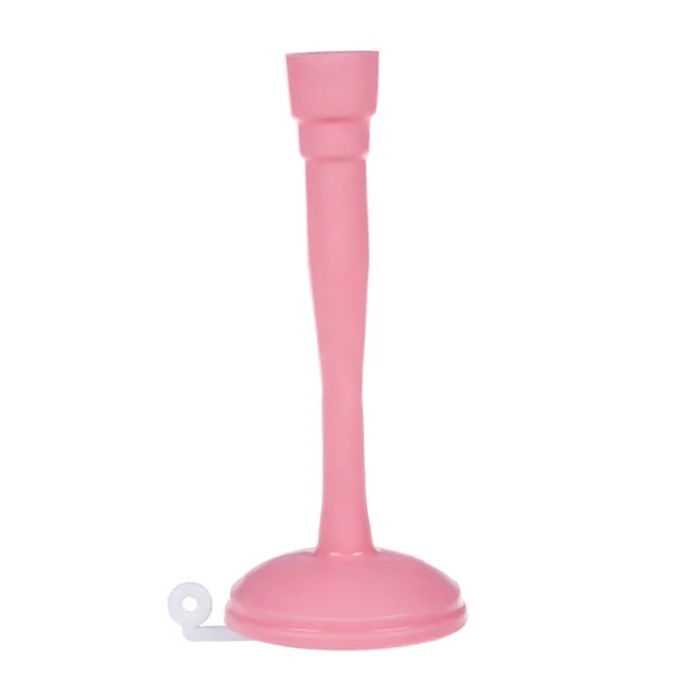 Anyhouz Water Tap Extension Swivel Long Pink High Elastic Sink Kitchen Bathroom Accessories Faucet Water Extender