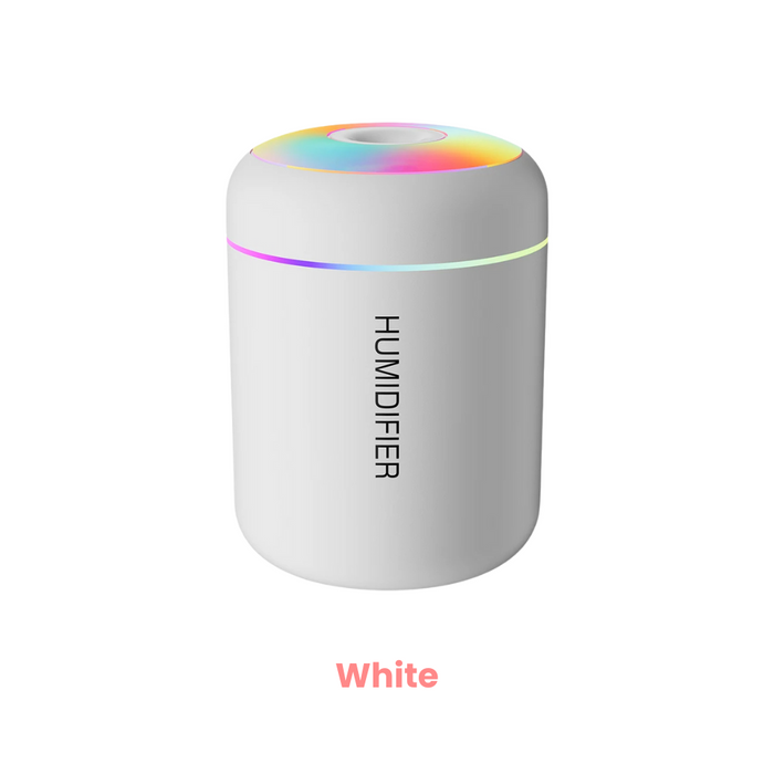 Anyhouz Mini Air Humidifier USB Powered Color Lights Essential Oil Diffuser Aromatherapy For Travel Car