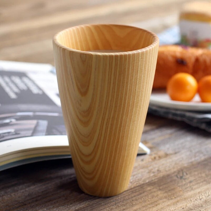 Anygleam Light Brown Wooden Tea Japanese Cups Kitchen Tools Accessories