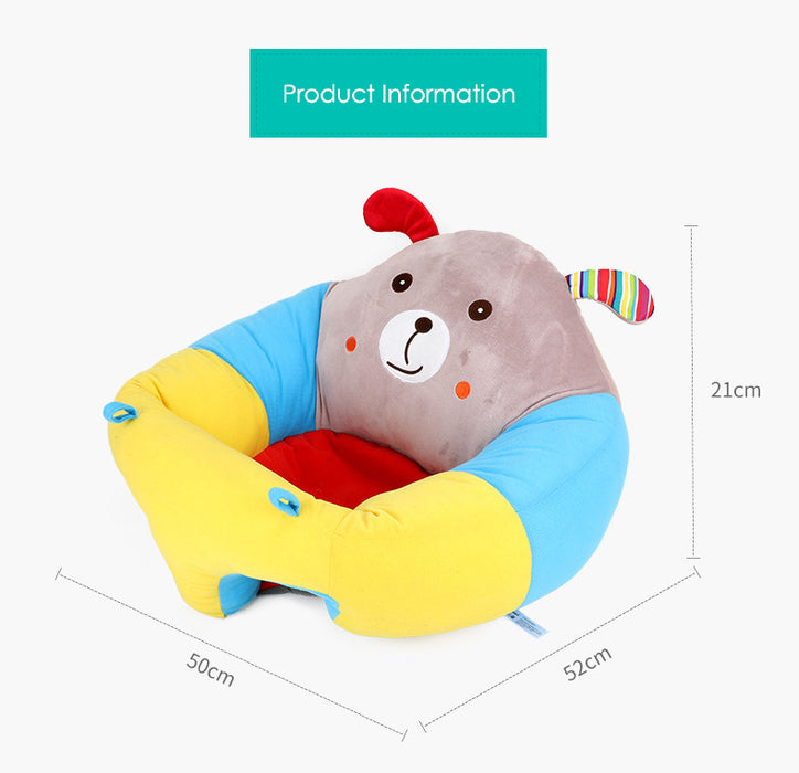 Anykidz Sofa Chair Puppy Design With Cotton Filling Portable Support Seat Sitting Cushion Bean Bag