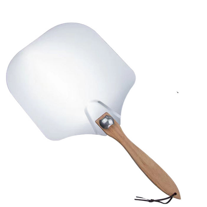 Anygleam 35.5x30.5cm Pizza Shovel With Foldable Wooden Handle Bakeware Kitchen Tools Oxidation