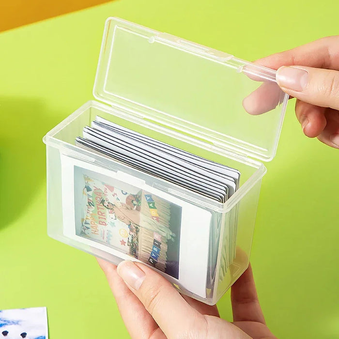 Anyhouz Storage Box 25.2x15x3cm Photocards Collection Organizer