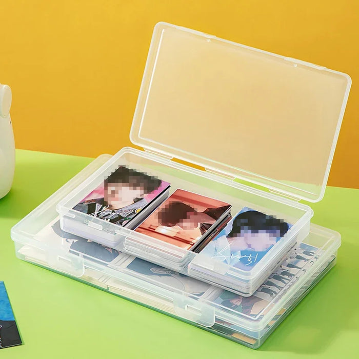 Anyhouz Storage Box 10.5x4.6x6.6cm Photocards Collection Organizer