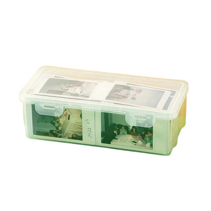 Anyhouz Storage Box 19x9.5x6cm Photocards Collection Organizer