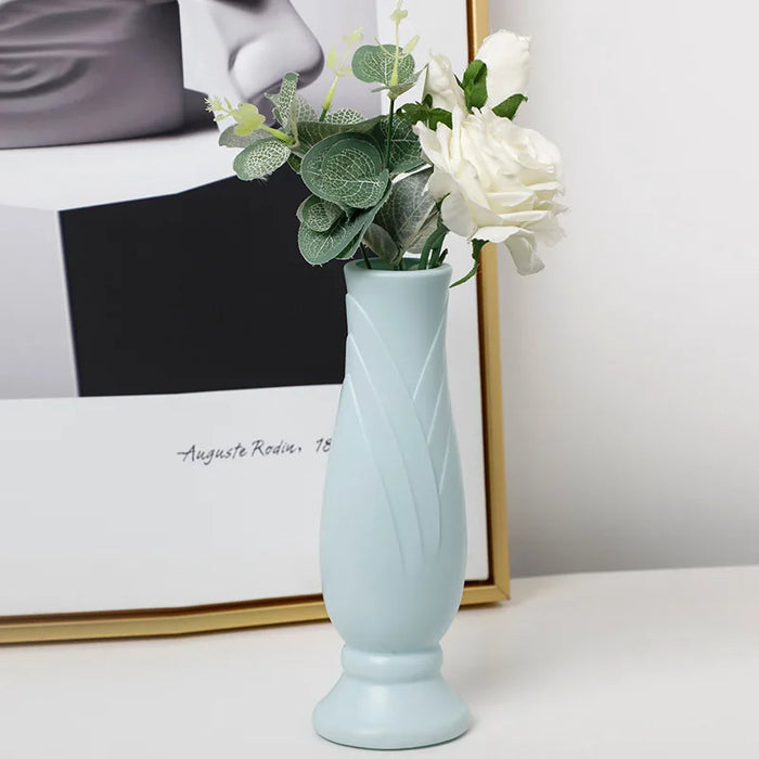 Anyhouz Flower Vase Light Green Small Nordic Style Pot Living Room Decor