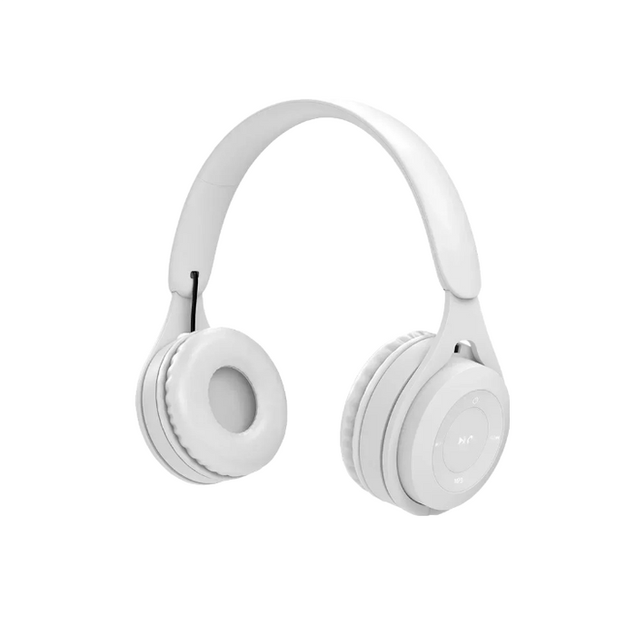 Anymob Headphone White Y08 Bluetooth Wireless Headset