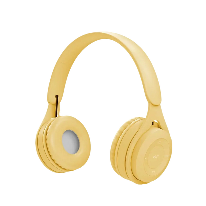 Anymob Headphone Yellow Y08 Bluetooth Wireless Headset