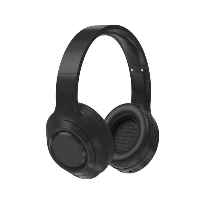 Anymob Headphone Black DR58 Bluetooth With Microphone Noise Reduction Foldable Headset