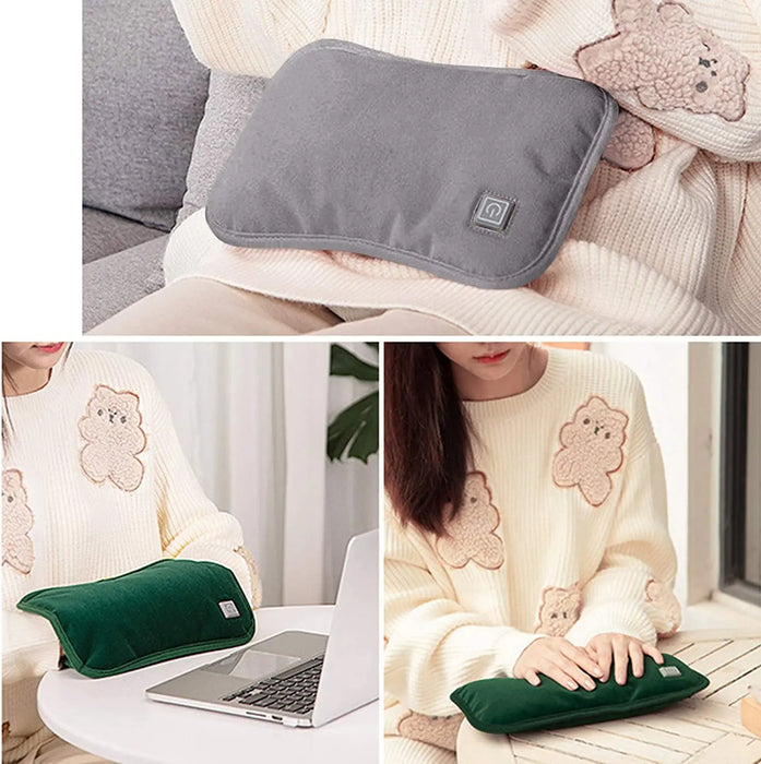 Anyhouz Heating Pad USB Rechargeable Portable Winter Hand Warmer