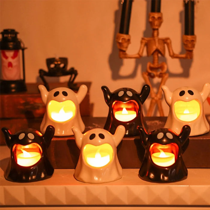 Anyhouz Halloween Candle Light Lamp LED Flameless Lighting Decoration