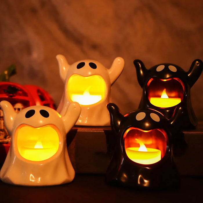 Anyhouz Halloween Candle Light Lamp LED Flameless Lighting Decoration