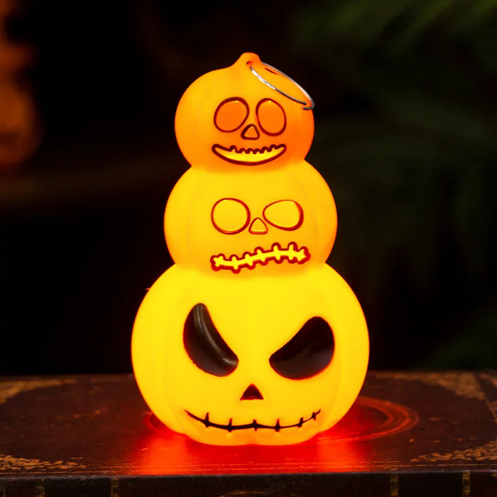 Anyhouz Halloween Pumpkin Lantern LED Lights Mini Handheld Decoration