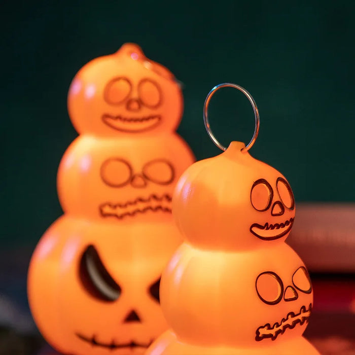 Anyhouz Halloween Pumpkin Lantern LED Lights Mini Handheld Decoration